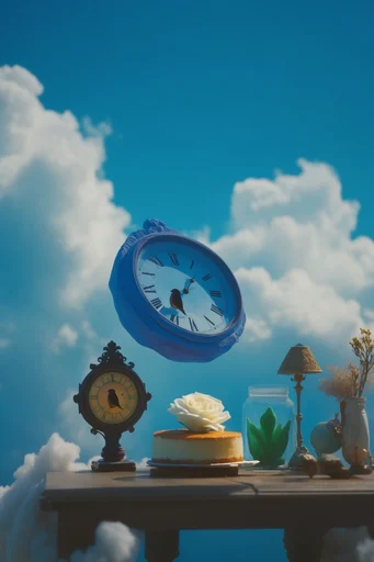 Ethereal Cloud Surrealism style reference image — volumetric lighting