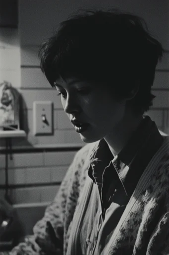 Cinematic Monochrome Realism moodboard — generate AI images in this style