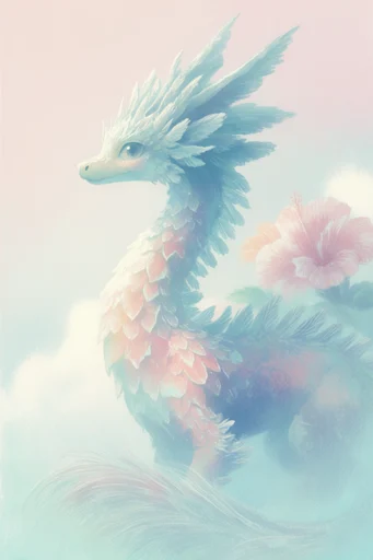 Ethereal Pastel Nostalgia style reference image — diffused lighting