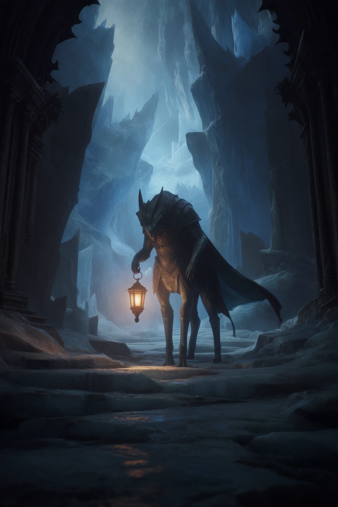 Ethereal Frost Mythos style AI image example 3