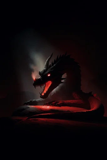 Cinematic Chiaroscuro Noir style reference image — dramatic atmospheric haze