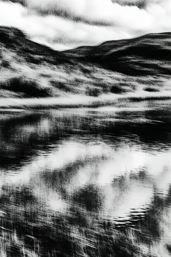 Analog Signal Decay style AI image example 2