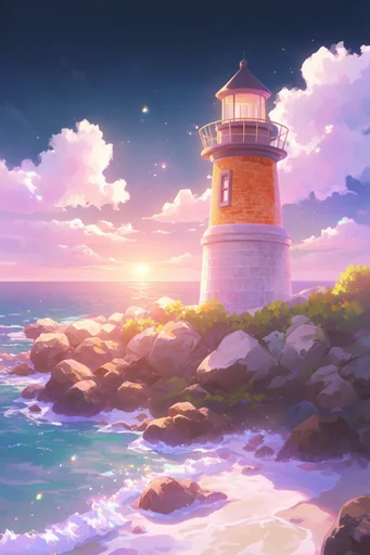 Luminous Dreamcore Anime style reference image — magical realism