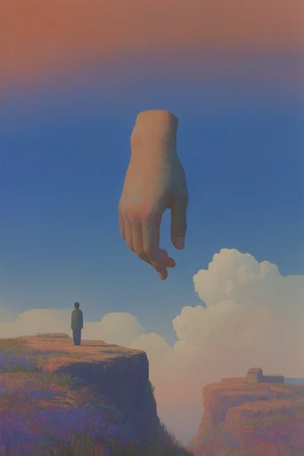 Ethereal Pastel Surrealism style reference image — dreamy atmospheric light