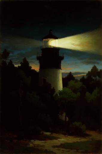 Mystical Nocturnal Romanticism style reference image — romanticist texture