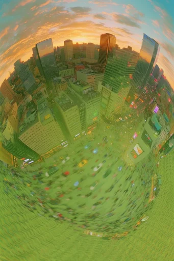 Hyperreal Digital Dreamscapes style reference image — hyperreal digital aesthetic