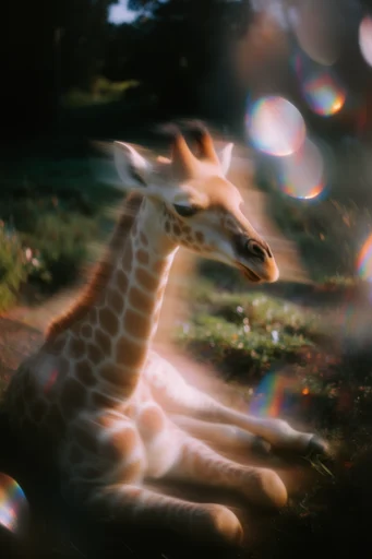 Luminous Ethereal Haze style reference image — floating dust motes