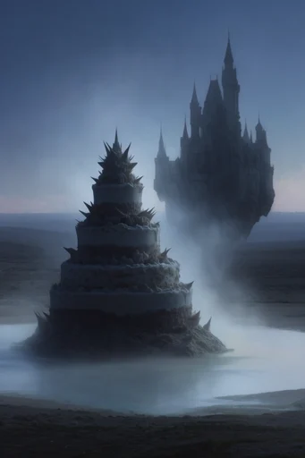 Monolithic Atmospheric Dystopia style reference image — ethereal fantasy