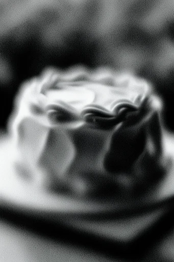 Gritty Monochrome Abstraction style reference image — minimalist noir