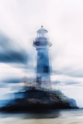 Ethereal Kinetic Motion style reference image — abstract silhouette