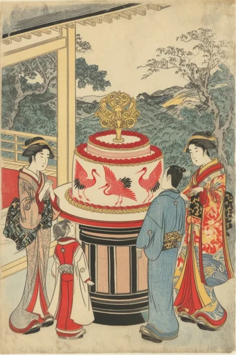 Atmospheric Shin-Hanga Prints style reference image — muted earth tones