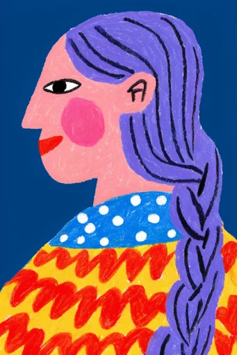 Textured Vibrant Fauvism moodboard — generate AI images in this style