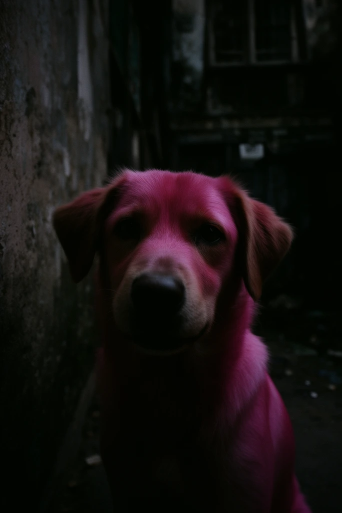 Gritty Neon Decay style AI image example 3