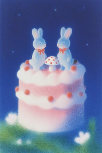 Luminous Nocturnal Dreamscape style reference image — dreamy sfumato