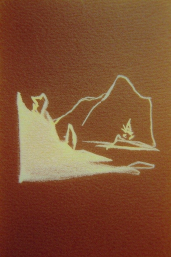 Tactile Analog Printmaker style AI image example 2