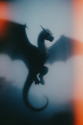 Cinematic Analog Dreamscape style reference image — lo-fi aesthetic