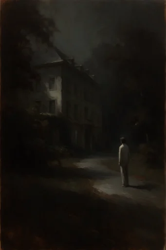 Atmospheric Gothic Tonalism moodboard — generate AI images in this style