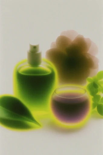 Luminous Thermal Diffusion style reference image — soft-focus aura glow