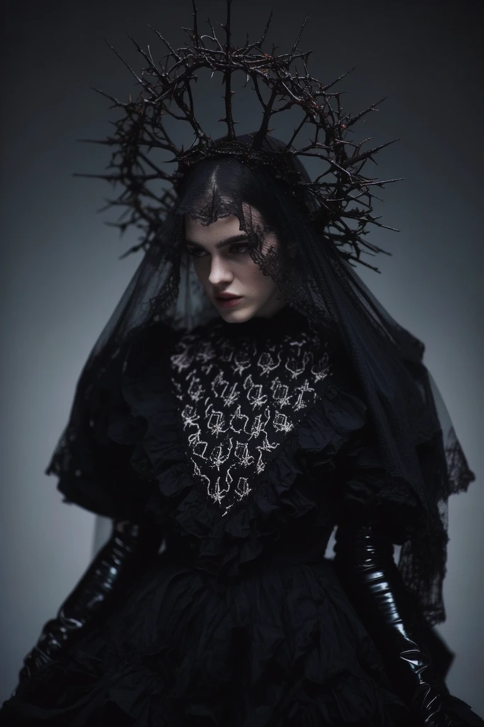 Opulent Gothic Surrealism style AI image example 1