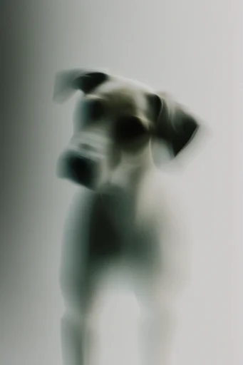 Ethereal Ghostly Motion style reference image — ghostly transparency