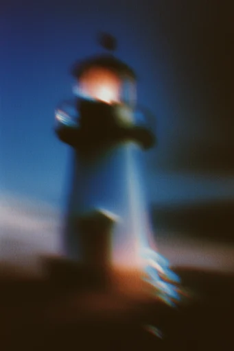 Luminous Analog Glitch style reference image — dreamlike bokeh