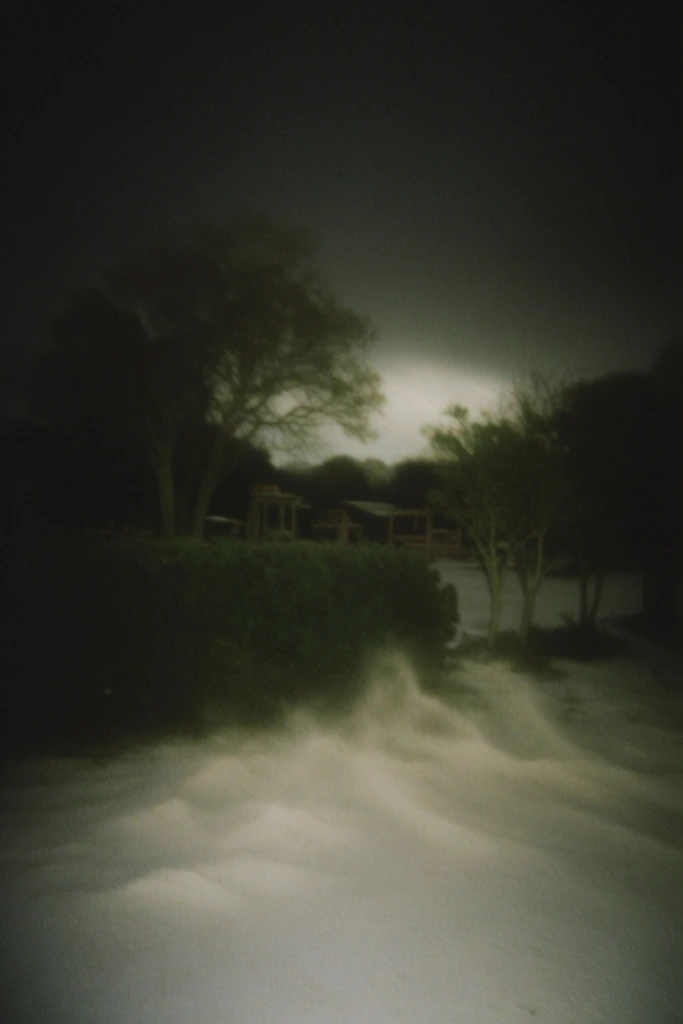 Moody Analog Noir style AI image example 2