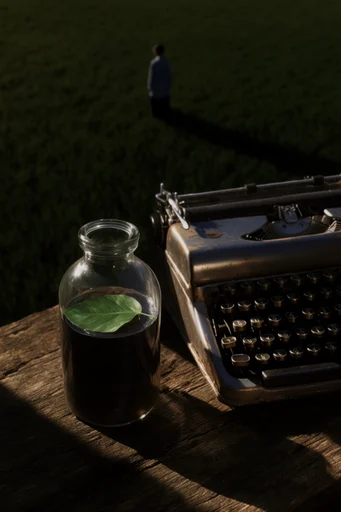 Organic Minimalist Perspectives style reference image — sharp contrast lighting