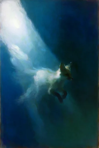 Ethereal Bioluminescent Nocturne style AI image example 3