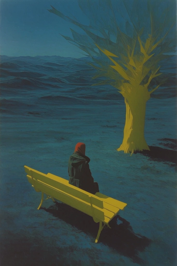 Abyssal Gothic Surrealism style AI image example 1