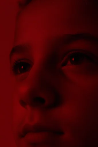 Cinematic Crimson Noir style reference image — cinematic noir atmosphere
