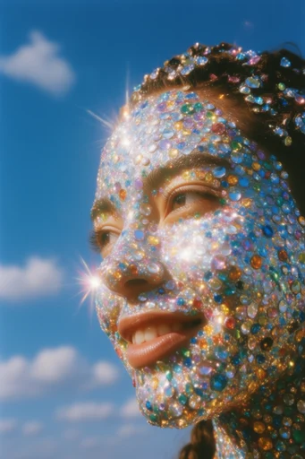 Hyper-Embellished Dreamcore Glamour style reference image — vintage film grain
