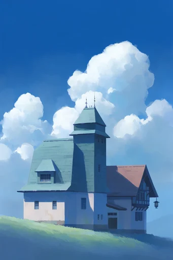 Ethereal Pastoral Minimalism style AI image example 4