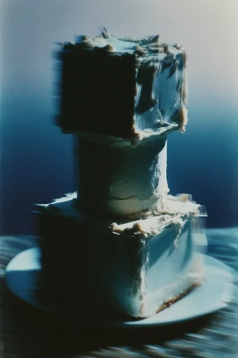 Ethereal Nocturnal Blue style reference image — dreamy motion blur
