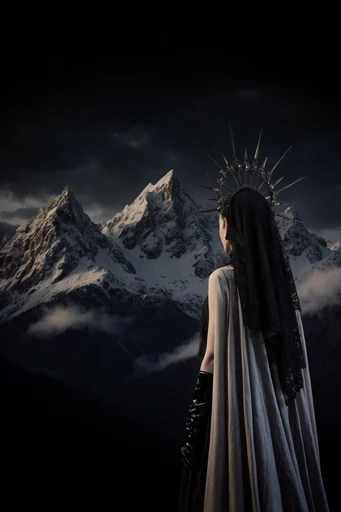 Opulent Gothic Surrealism style reference image — dark baroque