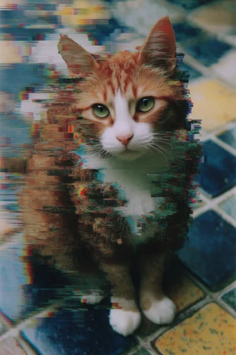 Fragmented Digital Realism style reference image — fragmented realism