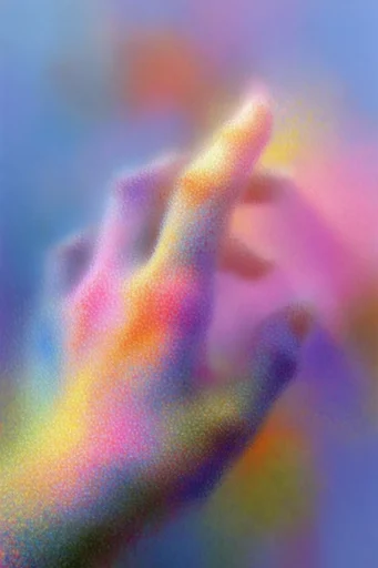 Luminous Chromatic Pointillism style reference image — divisionism