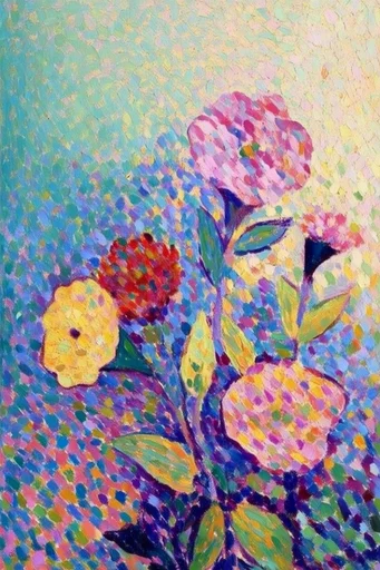 Ethereal Mosaic Impressionism style reference image — dreamy atmospheric