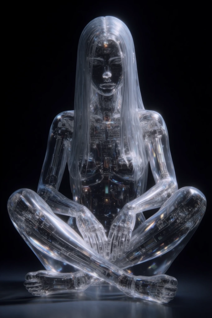 Prismatic Crystalline Refraction style AI image example 1