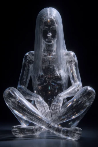 Prismatic Crystalline Refraction moodboard — generate AI images in this style