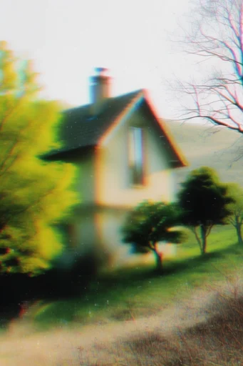 Ethereal Glitch Minimalist style AI image example 4