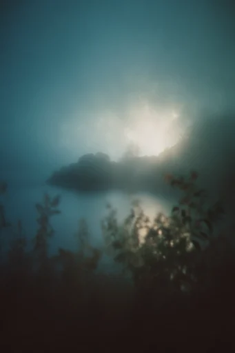 Cinematic Liminal Fog style AI image example 2