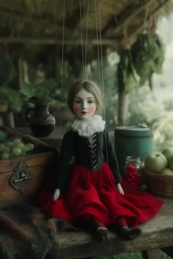 Ethereal Folklore Surrealism style reference image — ethereal dreamscape