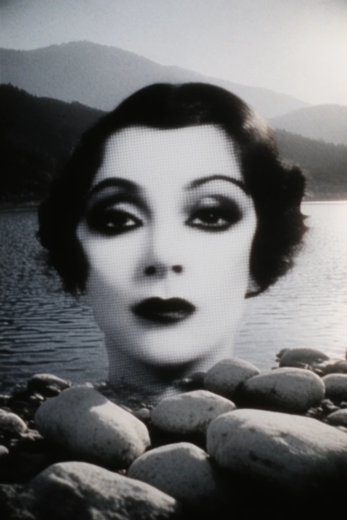 Cinematic Surreal Noir style AI image example 2