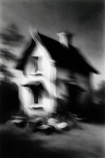 Spectral Kinetic Noir style reference image — long exposure