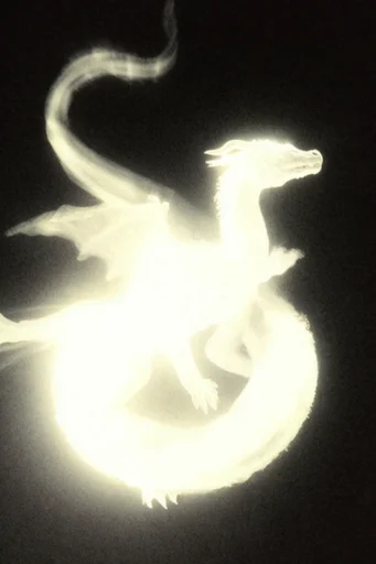 Spectral Monochrome Halation style reference image — ethereal light bloom