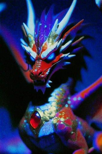 Luminescent Macro Biometrics style reference image — high-grain texture