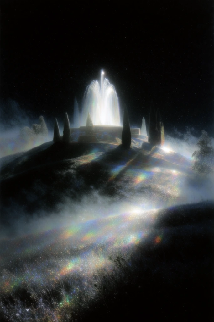 Luminescent Cosmic Surrealism style AI image example 2
