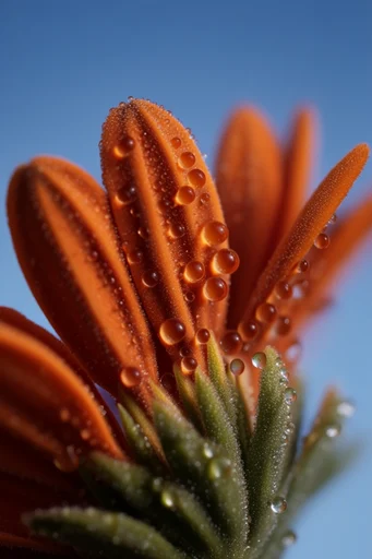Iridescent Biomorphic Whimsy style AI image example 2