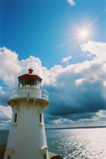 Skyward Surrealism Aesthetics style reference image — wide-angle lens distortion