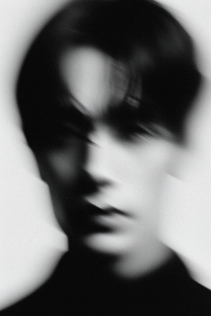 Kinetic Monochrome Noir style AI image example 1